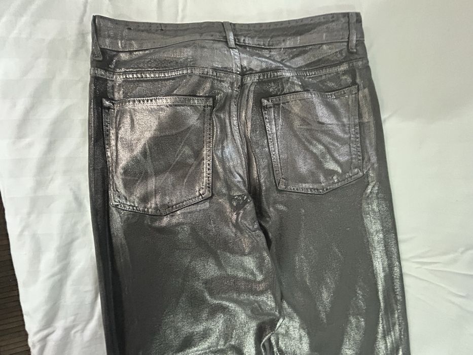 Pantaloni metalizați Bershka, mărimea 40/M,NOI