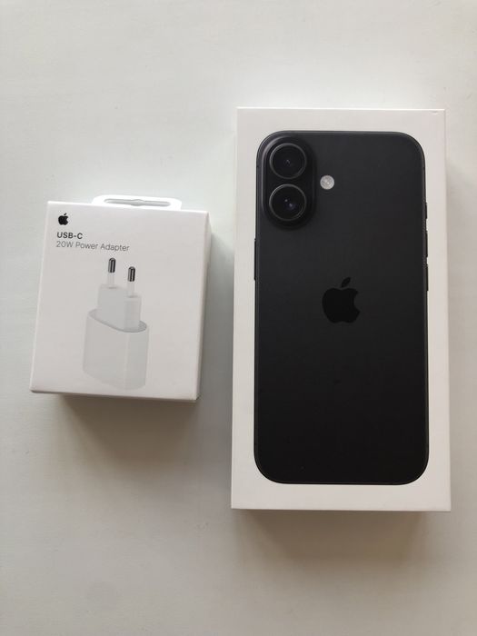 Iphone 16, черный