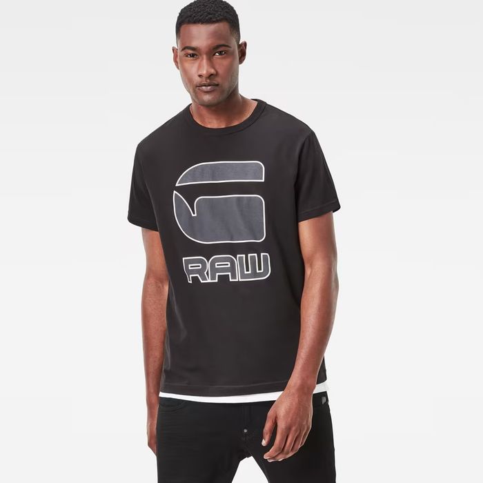 Оригинална тениска G-Star Raw Cadulor XS S M нова мъжка черна