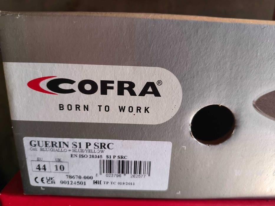 Работни обувки Cofra Guerin s1p src 44 номер