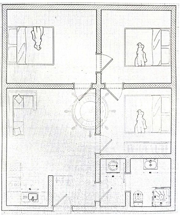 Двустаен обзаведен апартамент в кв.Възраждане1, гр.Варна