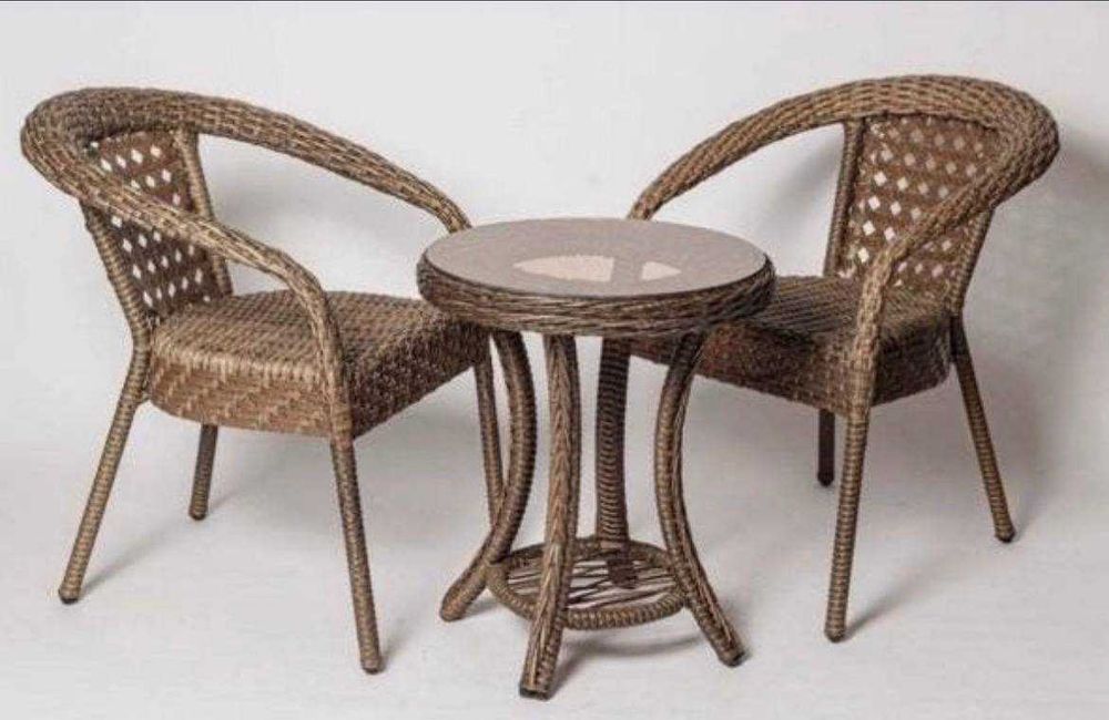 Ротанговая мебель садовая для кафе терасса stol stul Hovli bog" 3