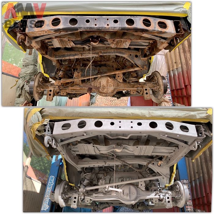 Обработка на Шаси Антикорозионна защита за автомобили и джипове