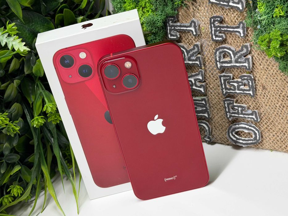 ! ТоП ! iPhone 13 128GB 100% батерия Red Гаранция 39722