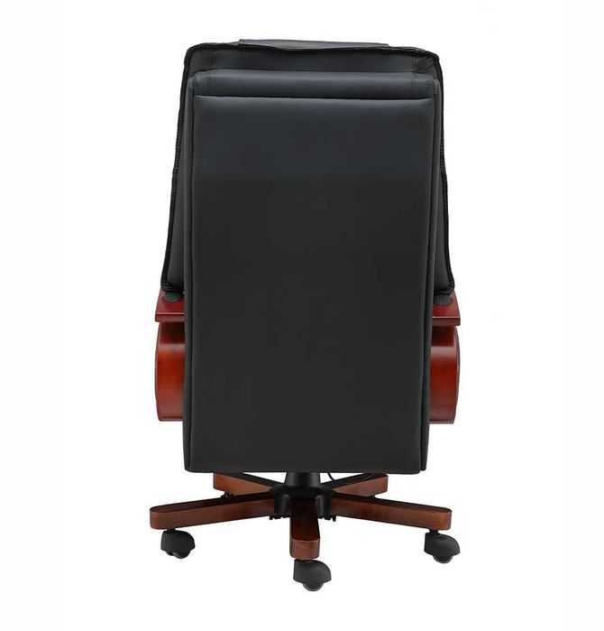 Кресло руководительское LUXOR офисное, черный, доставка бесплатная