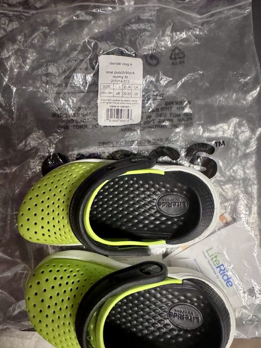 Crocs LiteRide Clog K – детски сандали сабо/чехли