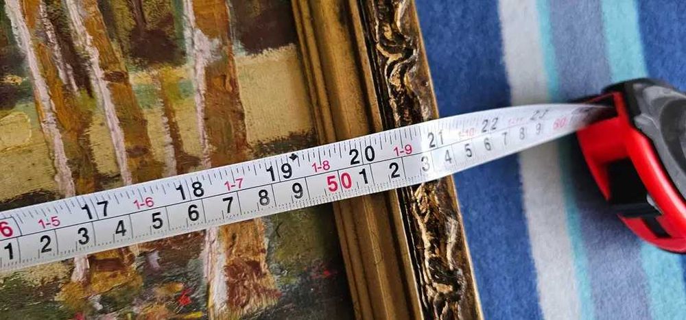 tablou peisaj padure