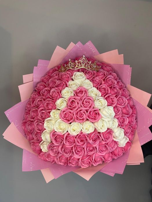 Buchete trandafiri din sapun