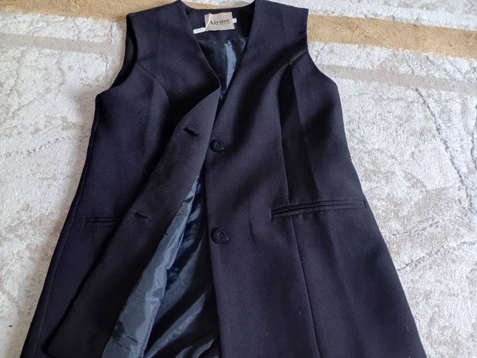 жакет чёрный качественный