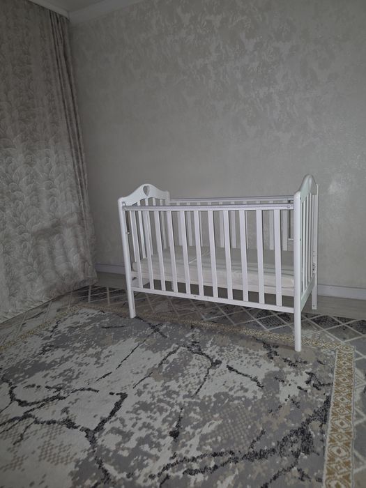 Манеж с матрасом+мягкие бортики
