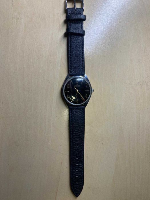 Ceas Atlantic mecanic Worldmaster 21 rubine 1980
