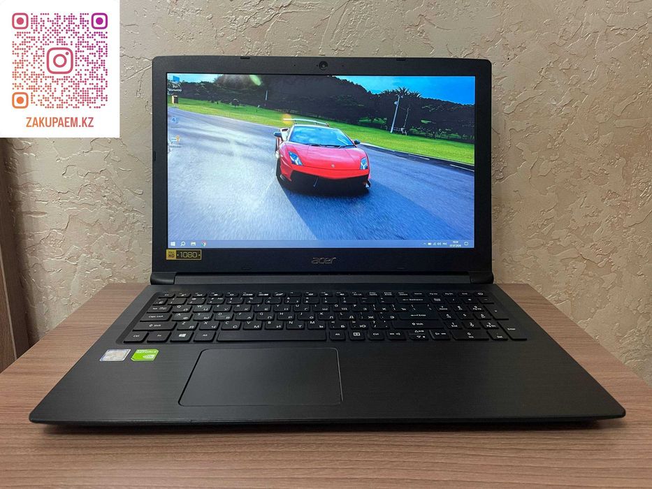 Acer A315 /Core i3-7020/4Gb Ram/240Gb ssd/GeForce mx130/