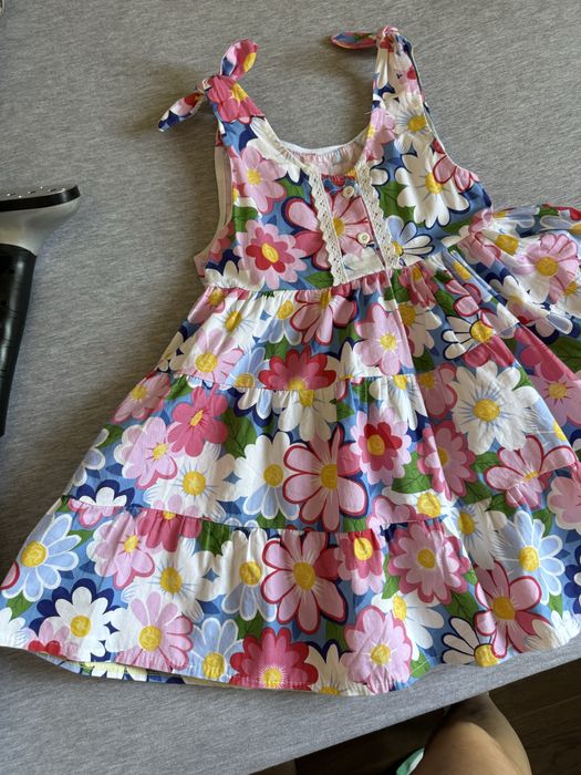 Платье- сарафан для левочки 5-6 лет