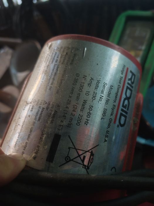 Circular ridgid 590 L