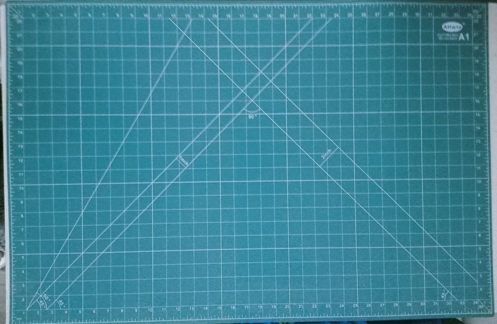Коврик для резки и кроя, размер  А1