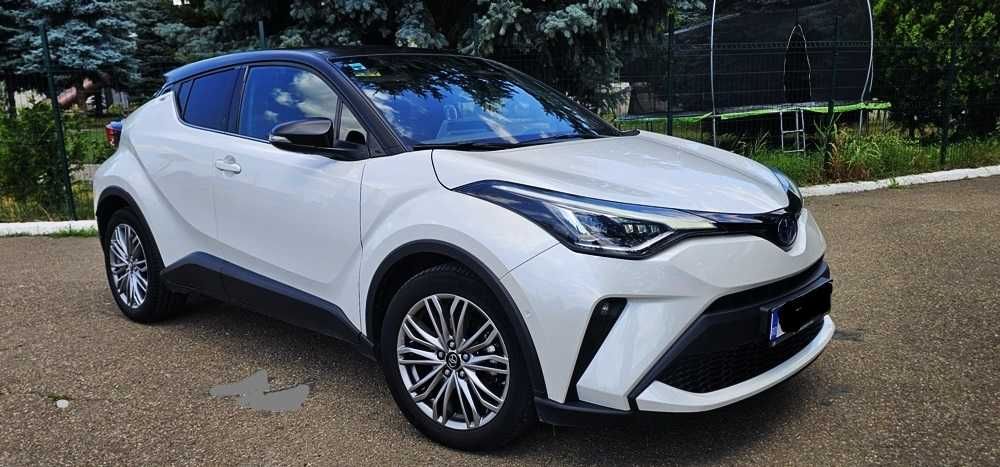 Toyota C-HR BI -TONE Alb perlat. JBL-Piele,Distronic .140 cp.16.000 km