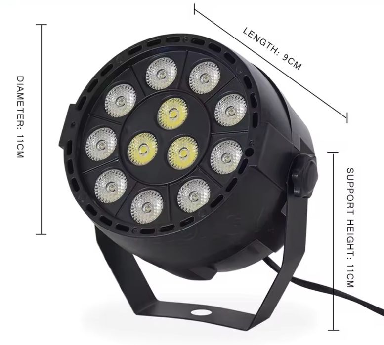 Par led/Spot - locații/acasă/petreceri 12x3w