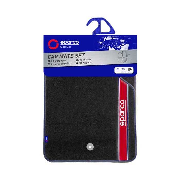 Стелки Automat, Мокет, Универсални, С червено, 4бр