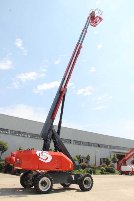 Коленчатый, Телескопический подъемник 20,4 - 59,9 м