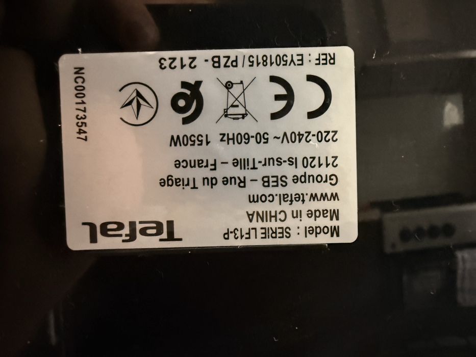 Air Fryer Tefal Easy Fry & Grill EY501815 – 4.2L – stare foarte bună