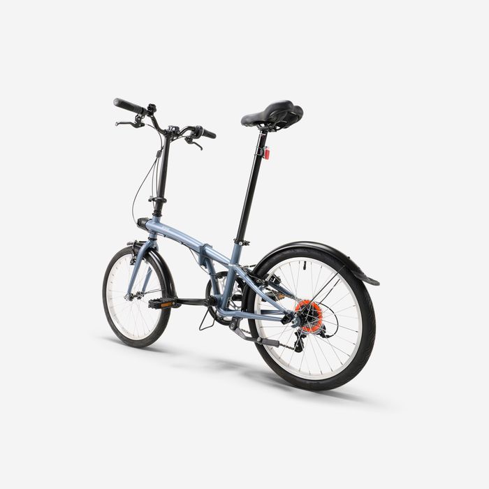 Bicicletă pliabilă Fold120 Gri - UNIC - (SecondHand) Decathlon
