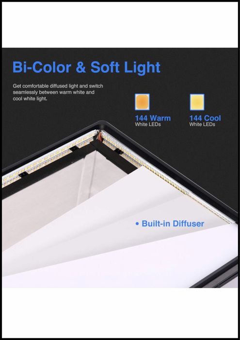 Проф. Диодно осветление. Видео. Фото. Подкаст. Продукти. Софтбокс