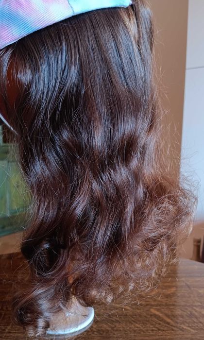 перука за момиче - 100% естествен косъм