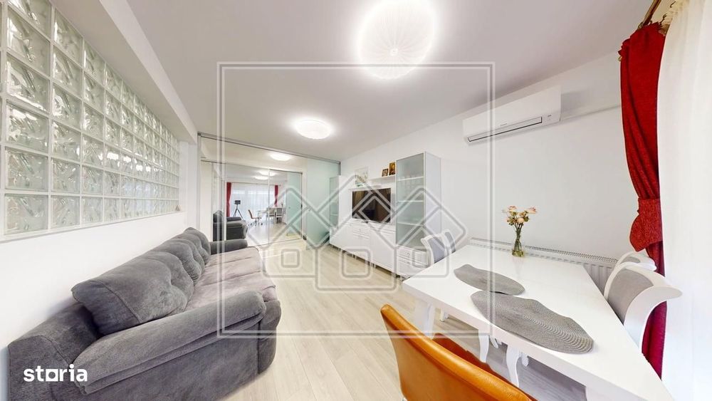 Ap. 3 camere, mobilat si utilat modern, cartier Kogalniceanu