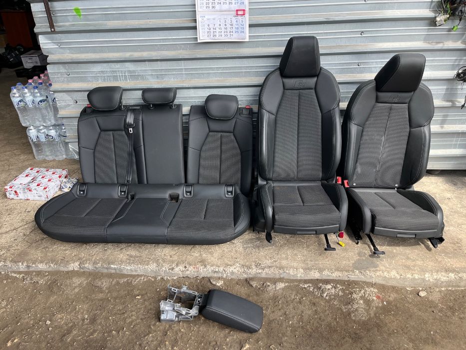 Салон за AUDI Q4 FZ E-TRON S line кожа плат подгрев н716 716-509