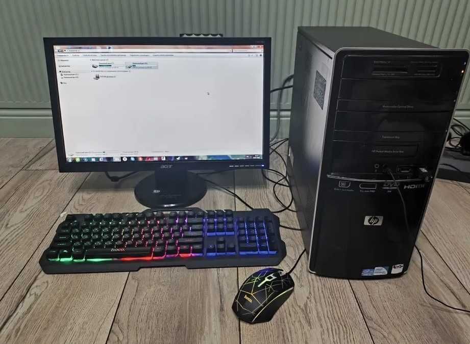 Компьютер для игры в Gta V, Мир танков, Dota 2. С клавиатурой и мышкой