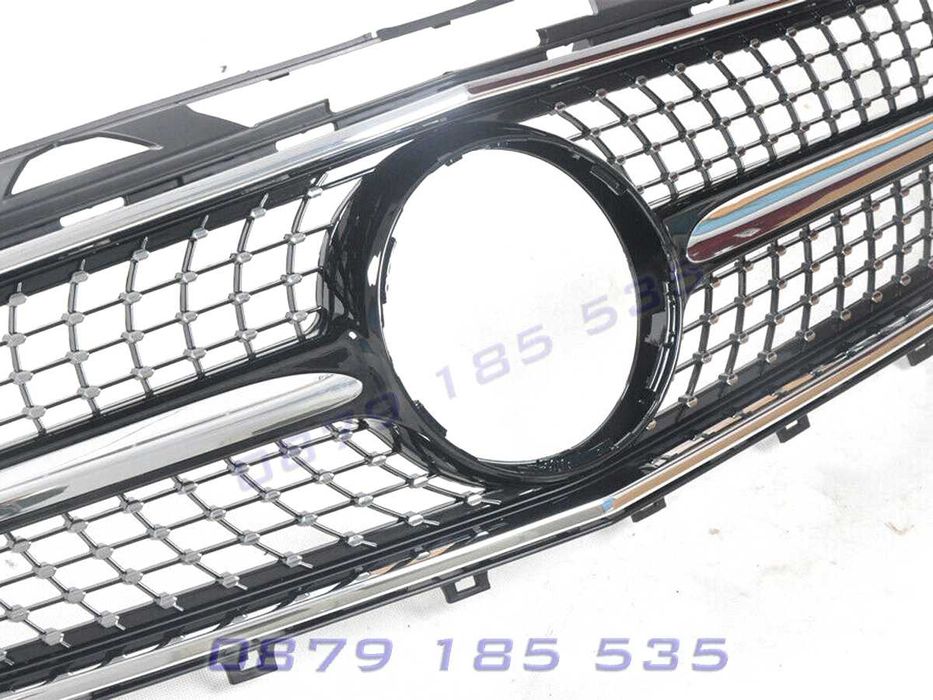 Предна решетка диамант Mercedes CLS W218 11-14г AMG мерцедес цлс
