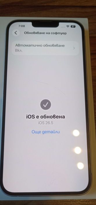 Смартфон Apple iPhone 14 Plus, 128GB, 6GB RAM, 5G, Purple като НОВ