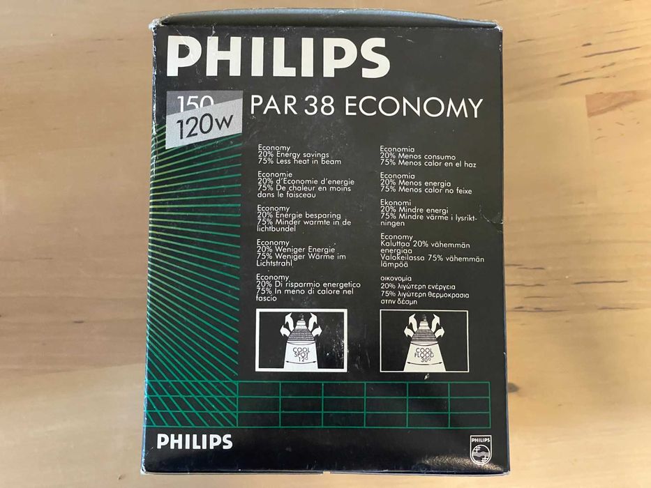 Рефлекторна лампа Philips PAR38 Economy 120W E27