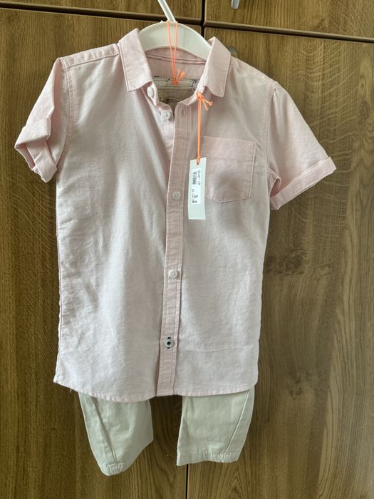 Set NOU  pantalon- camasa - nr. 98 (2/3 ani)
