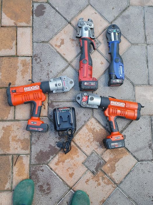 Prese de sertizat Geberit , MILWACKEE , RIidgid etc. că și noi