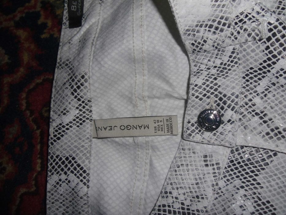 pantaloni cu fusta piele eco