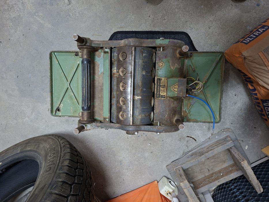 Abricht Rindeluitor Mașină de rindeluit lemn industrială VEB Dessau 1,5 kW
