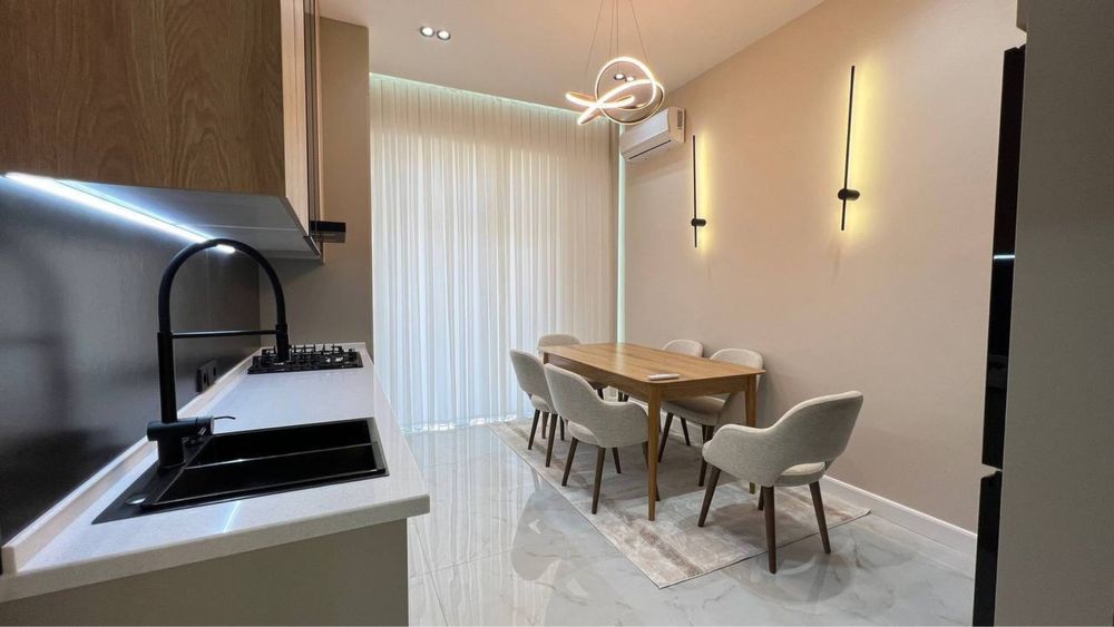 Продается ЖК NEW LIFE 4 комнаты 128м2 новый ремонт / Махтумкули