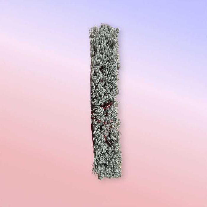 Пластмасова метла без дръжка, с резба 28 × 3 см