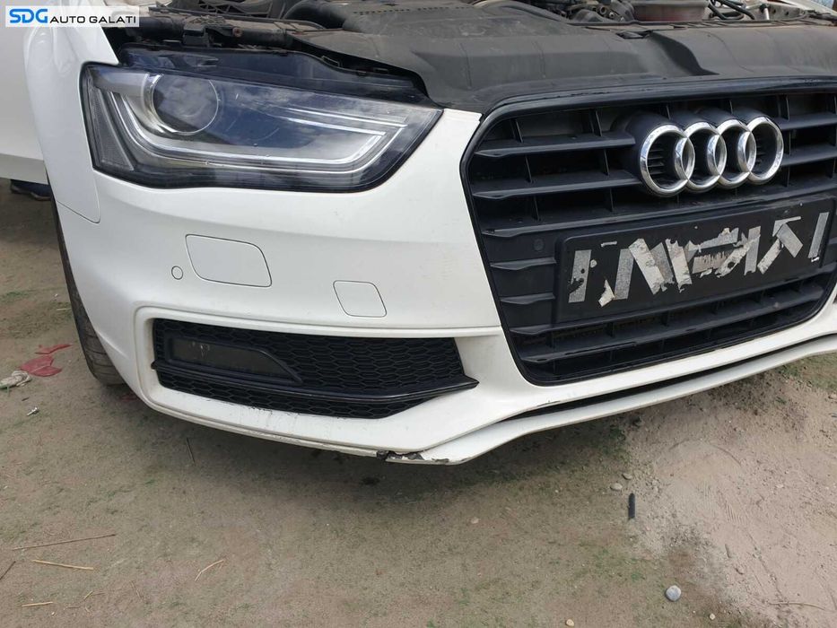 Grila cu Sigla Emblema de pe Bara Spoiler Fata Audi A4 B8 B8.5 Sline S-line Facelift 2012 - 2016 [C5434]