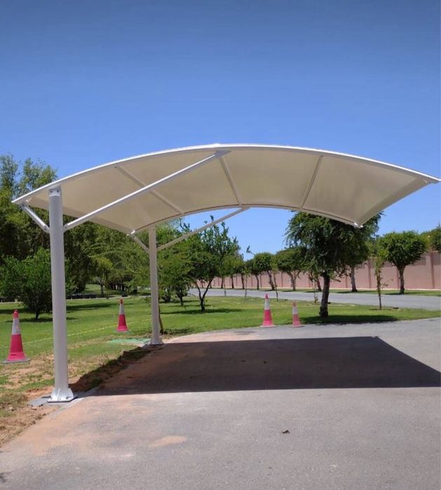 Parkovka naves stayanka навес для стоянку