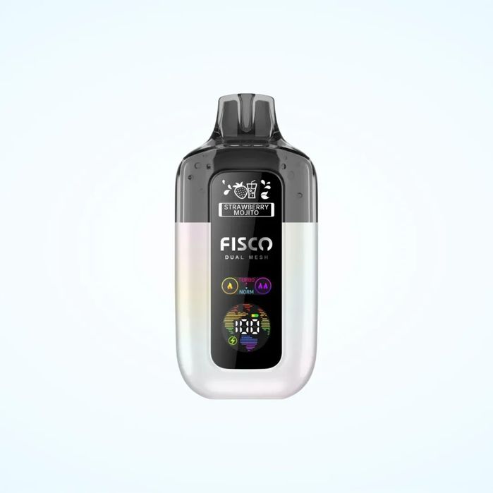 Pachet Vape 22.000 Puffs Fisco Nivel Lichid Mod Turbo  Reincarcabil
