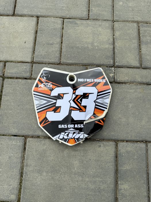 Plastic KTM exc 250 sxf 350 alb 300