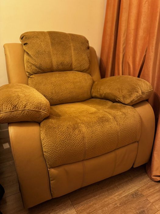 Fotoliu recliner Mobexpert, culoare bej!