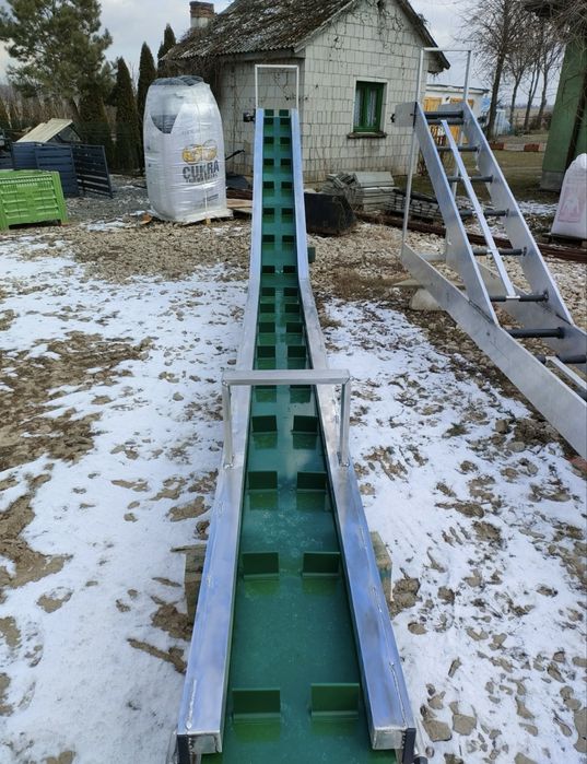 Banda transportoare pentru legume