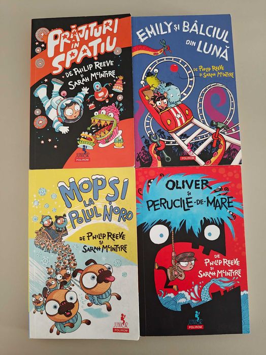 Set 4 carti pentru copii de Philip Reeve si Sarah McIntyre