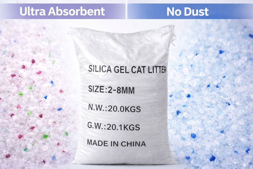 Котешка тоалетна – Силика гел (кристали) – 20 кг