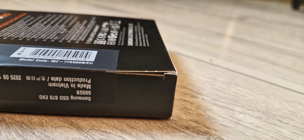 500GB SSD Samsung 870EVO