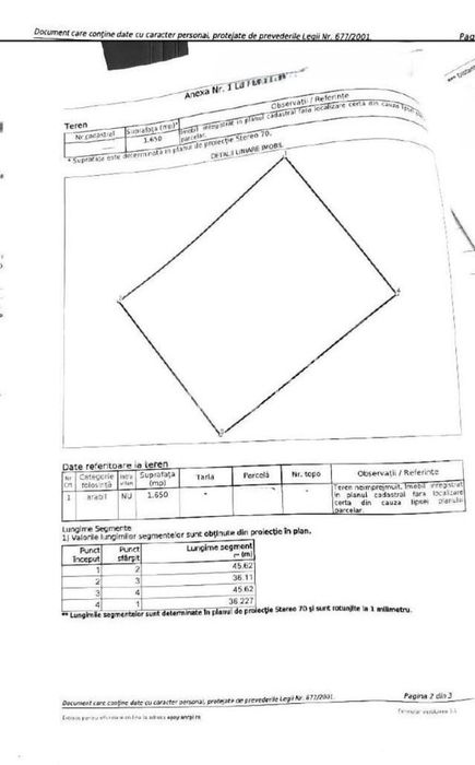 Teren de 1.650 mp – deschidere generoasă la drumul spre Pădurea Șopa,