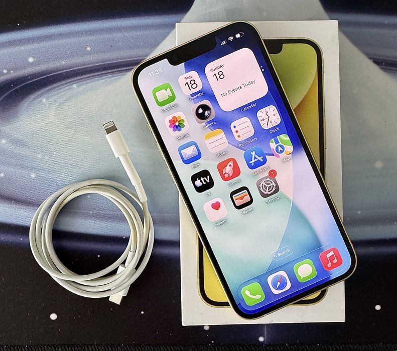 iPhone 14, 128GB, 5G, Yellow